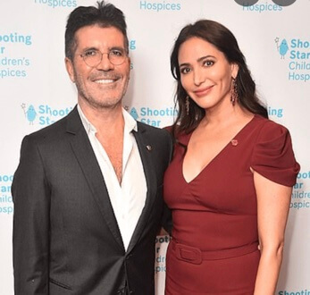 Lauren Silverman with her fiance Simon Cowell 
